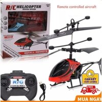 Máy Bay Điều Khiển Từ Xa Kèm Dây Sạc Pin, Đồ Chơi Máy Bay Trực Thăng Mini Điều Khiển Từ Xa Nhiều Màu Cho Bé.