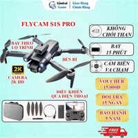 Máy bay điều khiển từ xa mini S1S Pro, flycam cảm biến tránh va chạm, drone động cơ không chổi than