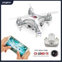 Máy Bay Điều Khiển Từ Xa Cheerson CX-10WD-TX 2.4GHz 4CH 6-axis Wifi FPV 3D Kèm Camera 0.3MP