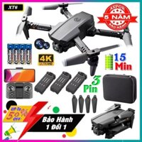 Máy bay flycam camera mini giá rẻ loại tốt - Drone XT6 Pro máy bay không người lái điều khiển từ xa 4 cánh bay s906