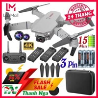 Máy bay flycam camera mini giá rẻ loại tốt - Drone E88 Pro máy bay không người lái điều khiển từ xa 4