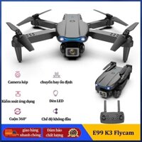 Máy Bay Flycam E99 Max/K3,Drone camera trang bị camera kép 4k,Lai Cam Điều Khiển Từ Xa,Thích hợp cho người mới tập luyện