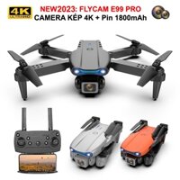 Máy bay Flycam giá rẻ E99 PRO có camera, máy bay điều khiển từ xa 4 cánh drone