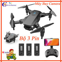 Máy bay flycam không người lái Q12 giá rẻ flay cam có camera quay phim chụp ảnh điều khiển từ xa Flycam mini quay video- Chế độ nhào lộn 360 độ Động cơ bền bỉ