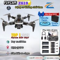 Máy Bay Flycam Mini Camera Z619 Max Cảm Biến Chống Va Chạm, Máy Bay Điều Khiển Từ Xa 4 Cánh