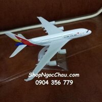 Máy bay mô hình tĩnh Airbus A320 Asiana Airlines 16cm