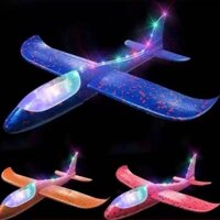 Máy Bay Phi Tay Bằng Xốp Có Đèn Led Chiếu Sáng
