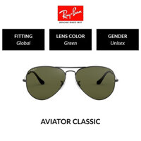 Máy BAY Ray-Ban KIM LOẠI LỚN | Rb3025 004 / 58 | Lắp toàn cầu Unisex | Kính râm phân cực | Kích thước 58mm