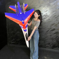 Máy bay RC Su30 dài 1.2m, điều khiển 6 kênh, tốc độ 90-100km/h