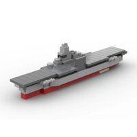 Máy Bay Tàu Sân Bay Khối Xây Dựng moc Tàu Mô Hình Lắp Ráp Đồ Chơi Tương Thích Lego Hạt Nhỏ Chiến Đấu Tàu Chiến Cậu Bé