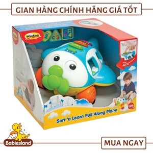 Máy bay thả hình khối có nhạc Winfun 1505