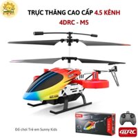 Máy Bay Trực Thăng Điều Khiển Từ Xa Cao Cấp 4DRC M5, 4.5 Kênh 6 Chiều, Máy Bay Đồ Chơi Cố Định Độ Cao - Sunny Kids