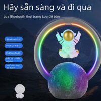 Máy Bay Từ Tính Nam Châm Phi Hành Gia Đèn Loa Bluetooth 7 chế độ Sáng Tạo Trang Trí Quà Tặng