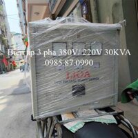 Máy Biến Áp 3 Pha 380V/ 220V 30KVA LiOA 3K301M2YH5YT