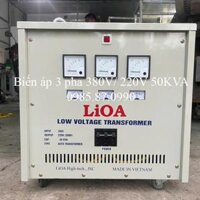 Máy Biến Áp 3 Pha 380V/ 220V 50KVA LiOA 3K501M2YH5YT