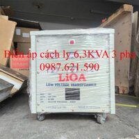 Máy Biến Áp 6,3KVA Cách Ly LiOA 3K630M2DH5YC