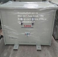 MÁY BIẾN ÁP CÁCH LY LIOA 380V/200V 250KVA