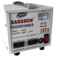 MÁY BIẾN ÁP SANSHUN 1KVA-VAO220V-RA:110V-100V