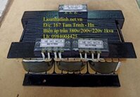 MÁY BIẾN ÁP TRẦN 380V/220V 1KVA - 1KW