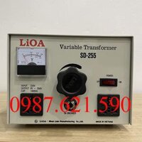 Máy Biến Áp Vô Cấp 1 Pha LiOA SD-255 1,1KVA 5A 2V – 250V
