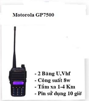 Máy bộ đàm Motorola GP 7500