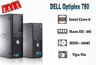 Máy bộ dell Optiplex 380 – 780 Q9550 / 4g / 250g  SFF