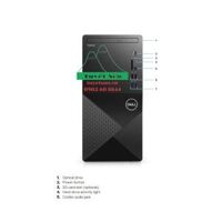 Máy Bộ Dell Vostro 3888 Tower                         &nbsp(&nbspCore i3-10105(3.7GHz; 6MB), 4GB 2666MHz, 1TB HDD, NO DVD, Wireless&Bluetooth, USB Mouse & Keyboard, Win11 Home, OfficeHS21, 01Year Malaysia&nbsp)
