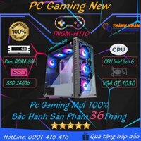 Máy bộ Gaming TNGM_H110 Intel thế hệ 6 & 7 Ram 8Gb SSD 240Gb VGA GT 1030 New 100% Bảo hành 36 tháng