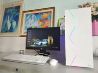 Máy bộ lắp ráp i5-9400F | 8GB | 120GB + 750GB | GT 710 2GB | VSP MÀU TRẮNG | HP 19"