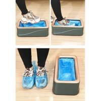 Máy bọc giày tự động hoàn toàn T-Buckle, bọc chân bằng vải không dệt dùng một lần, loại T, nhựa dày, chống nước, chống bụi cho gia đình