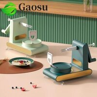 Máy bóc vỏ GAOSU, Máy gọt vỏ trái cây xoay Maunal, Hiện vật bóc vỏ không làm tổn thương bàn tay bằng nhựa Máy gọt vỏ tự động tiết kiệm nhân công tại nhà