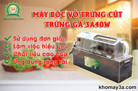 Máy bóc vỏ trứng cút 3A40W