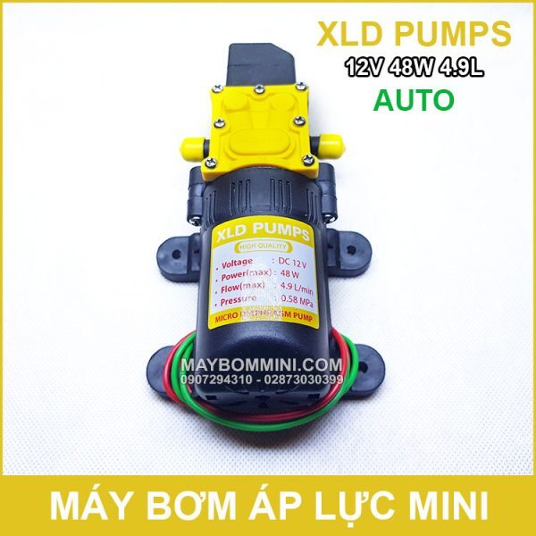 Máy bơm áp lực XLD PUMPS 12V 48W 4.9L