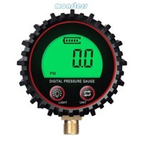 Máy Bơm Bánh Xe Hạng Nặng Có Đồng Hồ LED Hiển Thị Áp Suất 255PSI