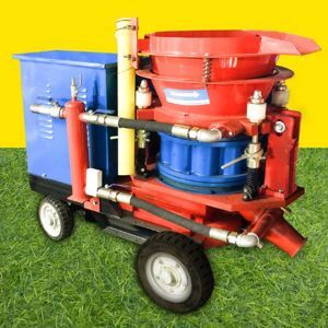 Máy bơm bê tông khô PZ7