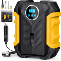 Máy Bơm Bơm Hơi Ô Tô 12V Lốp Máy Bơm Hơi Thuốc Lá Bật Lửa Sạc Điện Lấy Máy Nén Không Khí Cho Ô Tô Xe Máy Xe Đạp Bóng