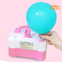 Máy bơm bóng bay điện WARKUL Vòi phun kép tự động cầm tay 110V 600W Máy bơm hơi bóng bay Sinh nhật Giới tính Tiết lộ cho bé Bóng tắm Đồ dùng dự tiệc