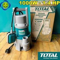 Máy Bơm Chìm 1000W (1.4 HP) TOTAL TWP810001 Motor Dây Đồng Vỏ Nhựa – CÔNG TY TNHH DỤNG CỤ CƠ KHÍ THANH TRÚC