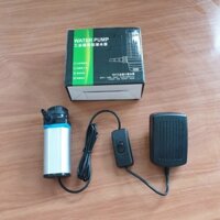 Máy bơm chìm 12v mini - máy bơm nước cắt rãnh đá khoan bê tông cho đỡ bụi - máy bơm nước mini chạy điện 220v