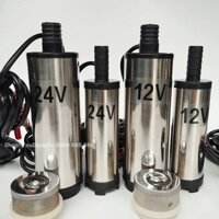 Máy bơm chìm bơm dầu, nước mini 12V - 24V - 220V