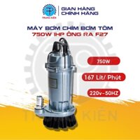 Máy bơm chìm bơm tõm 750W 1HP ồng F27 hàng dây đồng máy bơm nước bơm giếng - Trung Kiên