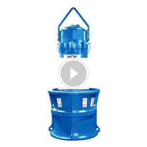 Máy bơm chìm công nghiệp trục đứng HCP LA-28100
