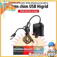 Máy bơm chìm Đứng cỏng USB 2,5w cao cấp đặt hòn non bộ, bể cá, thác nước phong thủy v.v... - Submersible Pump