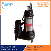 Máy bơm chìm hố móng APP SV-400 (350w)