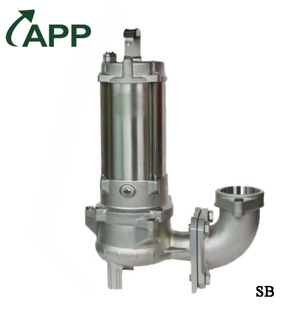 Máy bơm chìm hóa chất APP SB-75T - 7.5HP