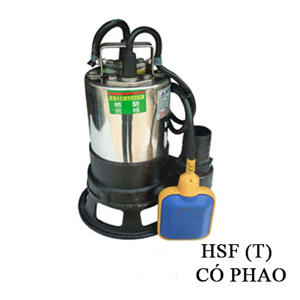 Máy bơm chìm hút bùn có phao NTP HSF250-1.75 265 T 1HP