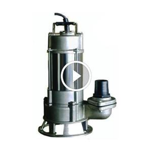 Máy bơm chìm hút bùn inox NTP SSF250-1.37 265 - 1/2HP