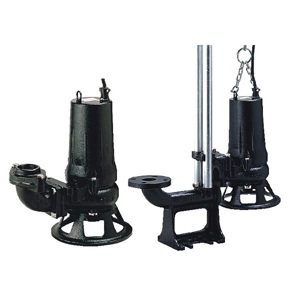 Máy bơm chìm hút nước thải cánh kín Tsurumi 150B47.5H 10HP
