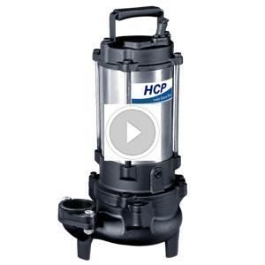 Máy bơm chìm hút nước thải HCP FN-35U - 5HP, không phao