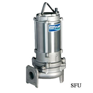 Máy bơm chìm hút nước thải inox đúc 316 HCP 80SFU27.5 10HP